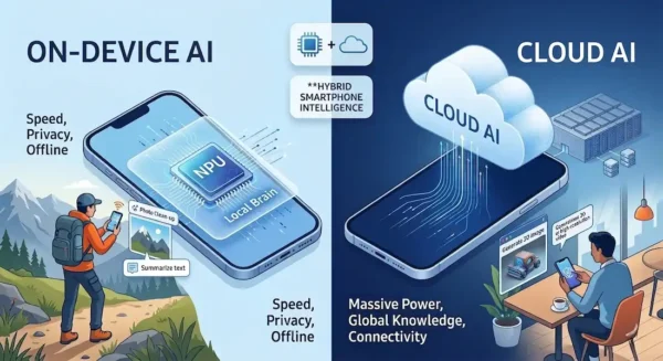 Hybrid Smartphone Intelligence