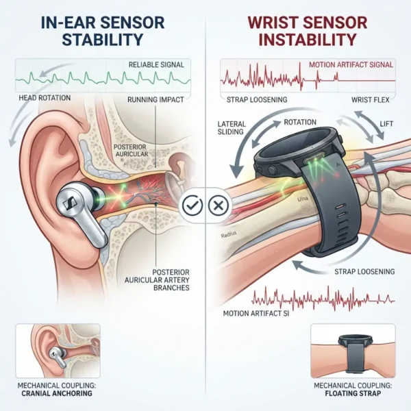 In-Ear Heart Rate Tracking