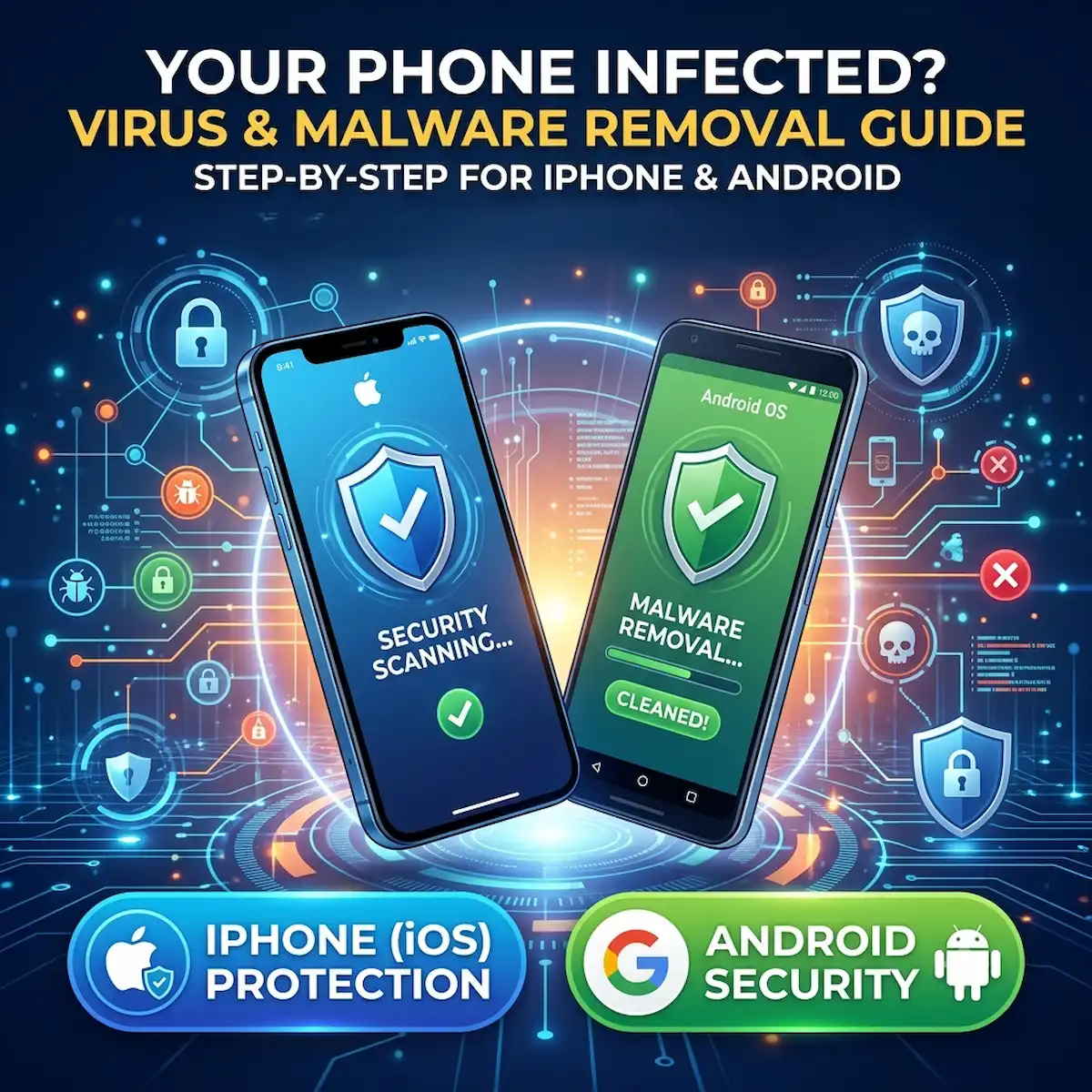 Phone Virus and Malware Removal from iPhone & Android 1 Phone Virus and Malware Removal