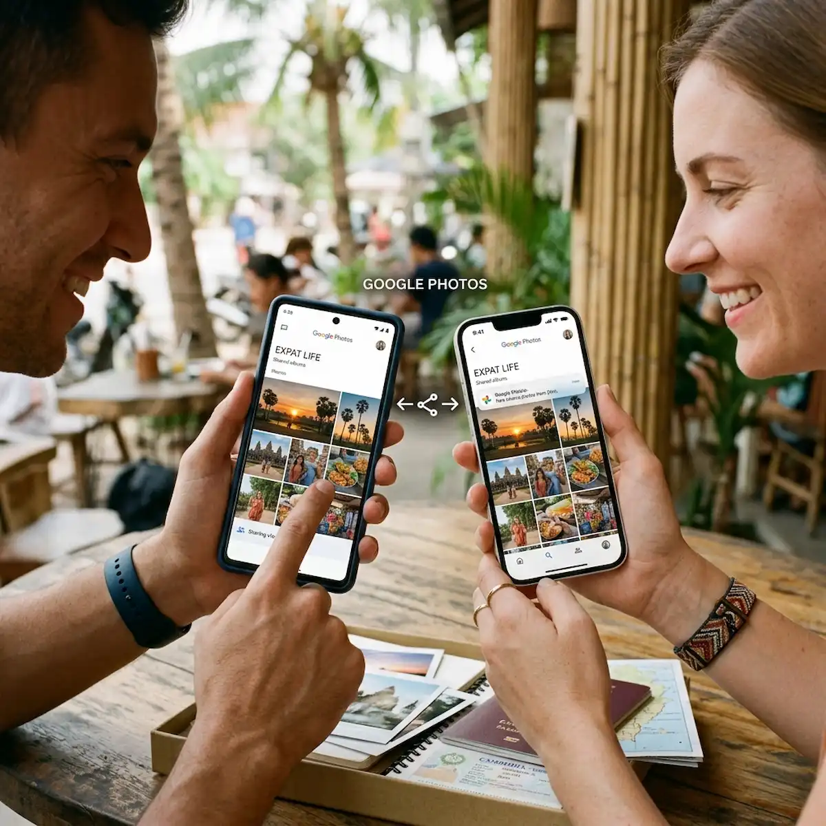 Photos Between Android and iPhone