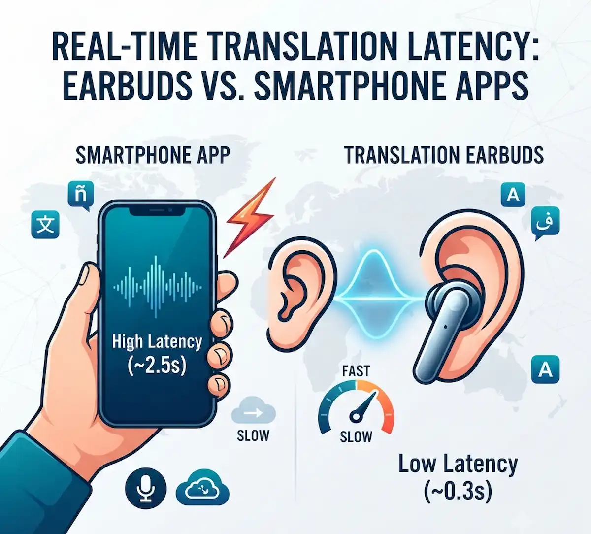 Testing Real-Time Translation Latency: Earbuds vs Smartphone Apps 1 Real-Time Translation Latency
