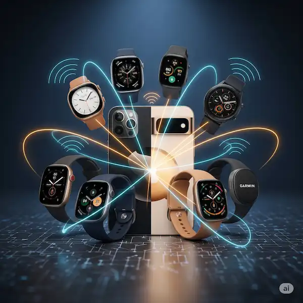 connect smartwatch to phone