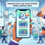 How to Open, Create and Manage PDF Files on Your Phone manage pdf files on your phone